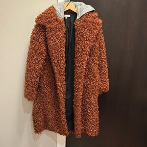 Zara Teddy Pea Coat